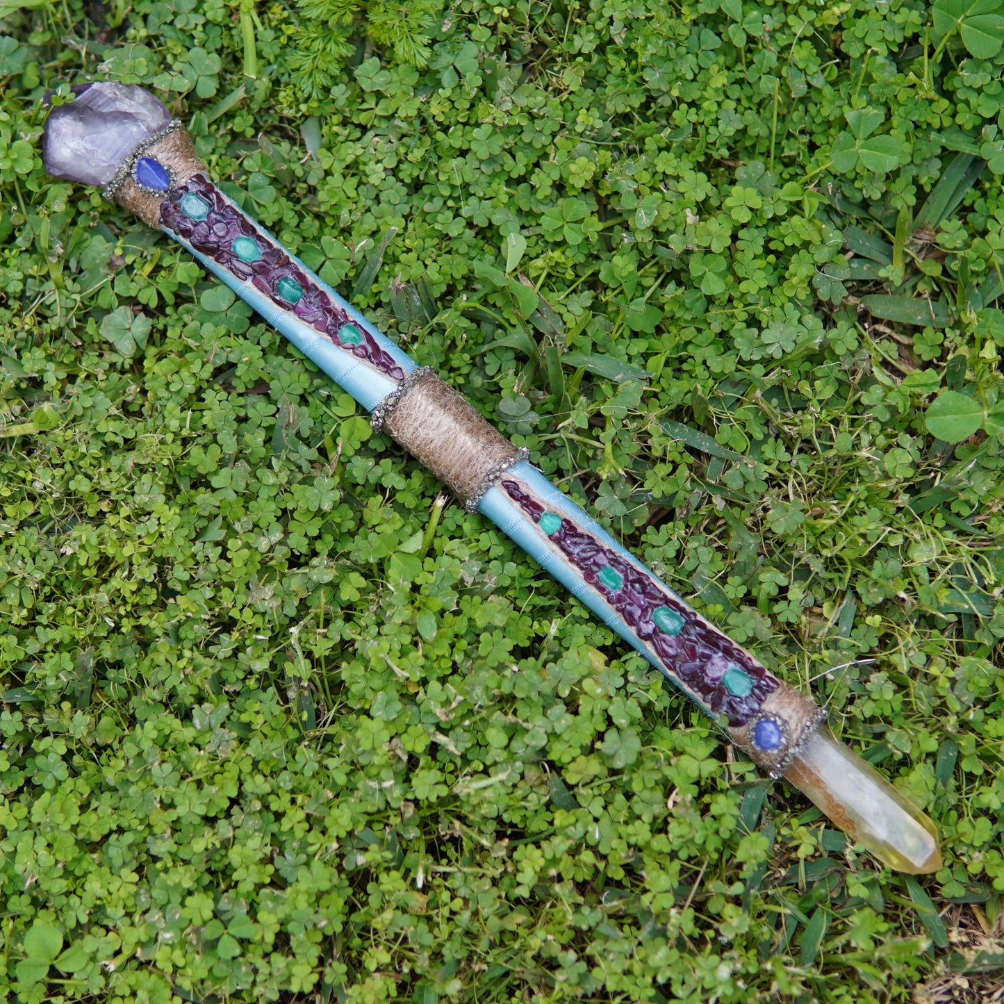 Handmade Healing Crystal Wand - Large