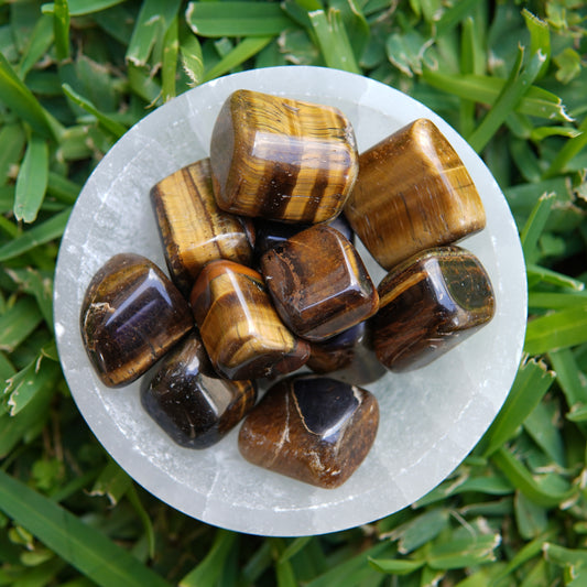 Tigers Eye Tumble Crystal