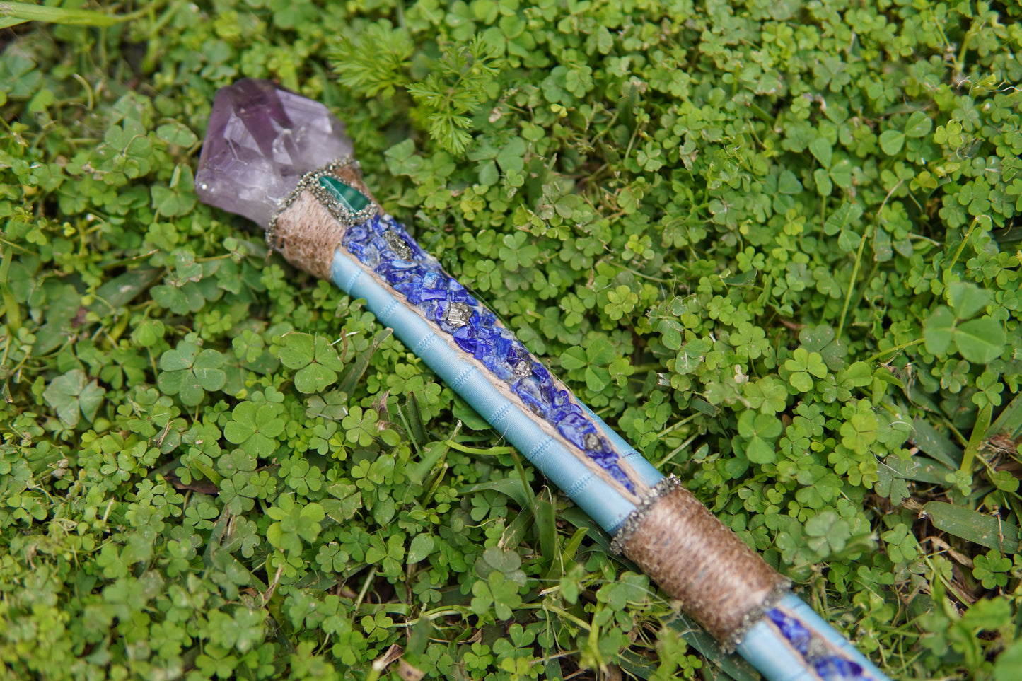 Handmade Healing Crystal Wand - Large