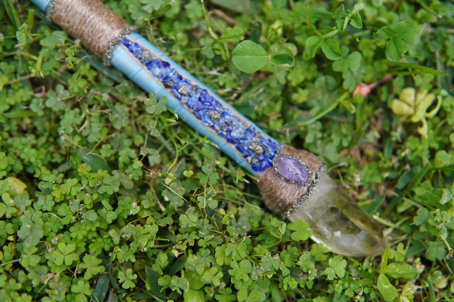 Handmade Healing Crystal Wand - Large