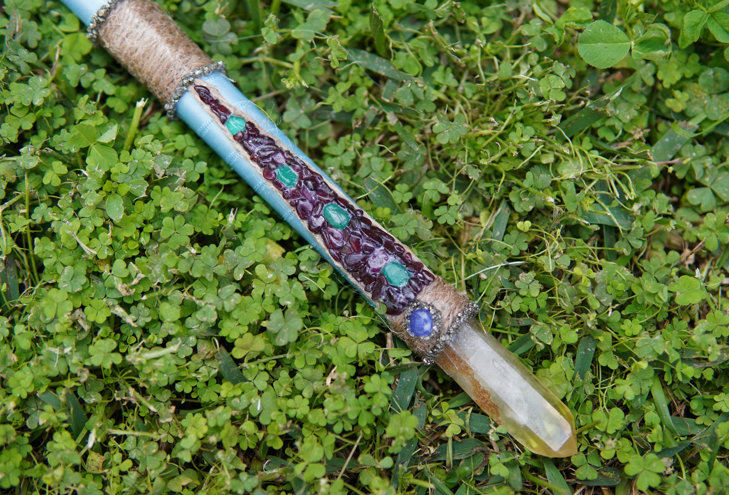 Handmade Healing Crystal Wand - Large