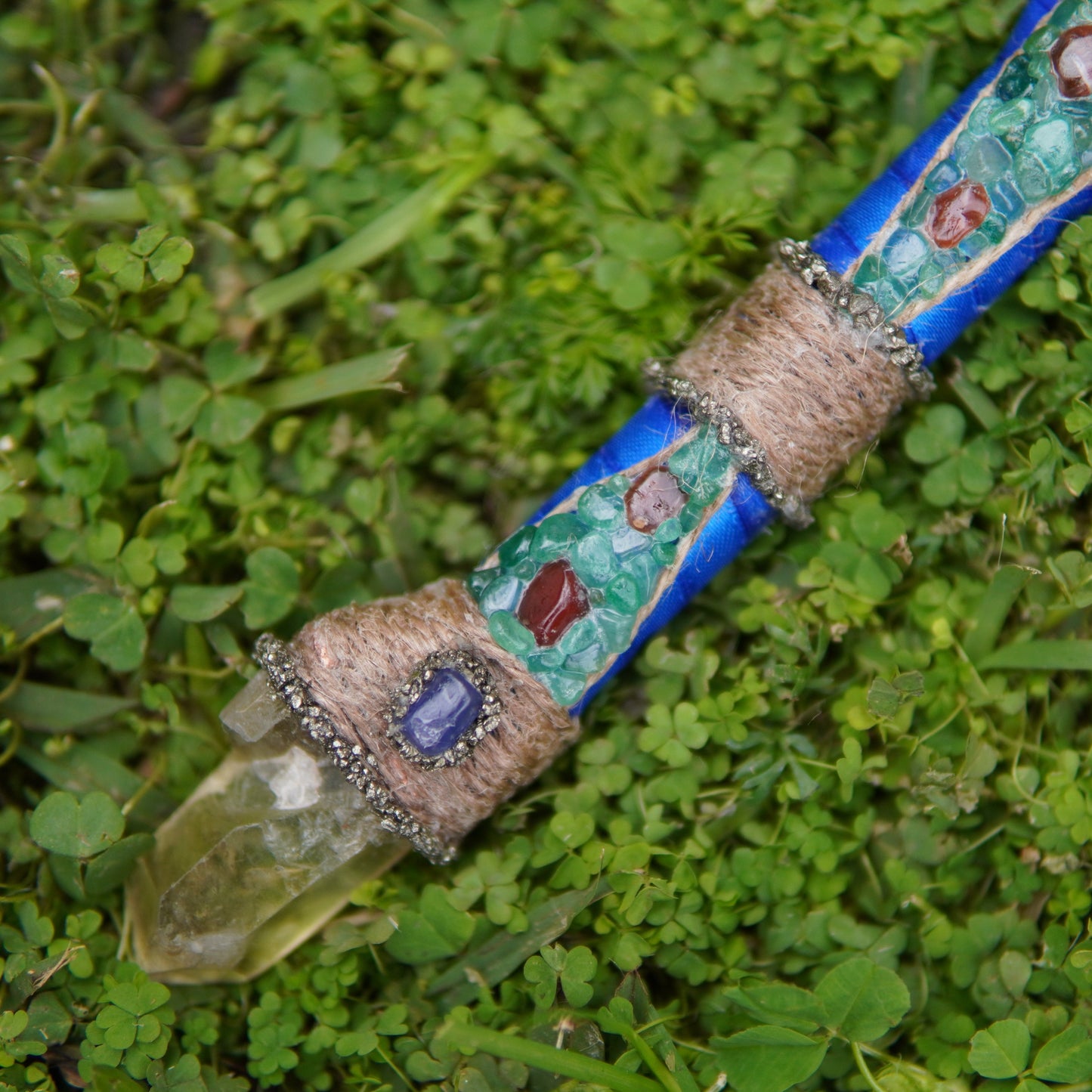 Handmade Healing Crystal Wand - Small (Thick)