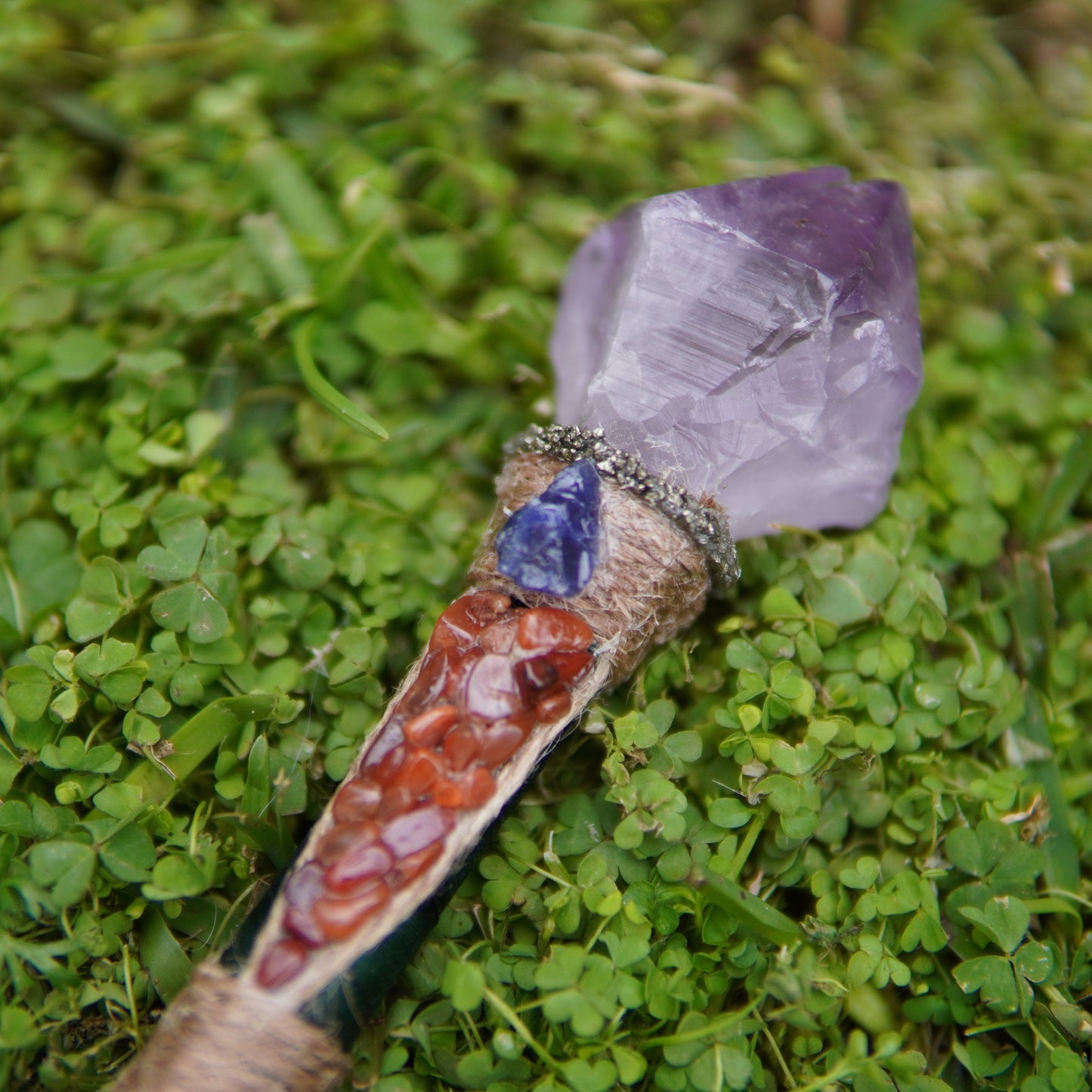 Handmade Healing Crystal Wand - Small (Slim)