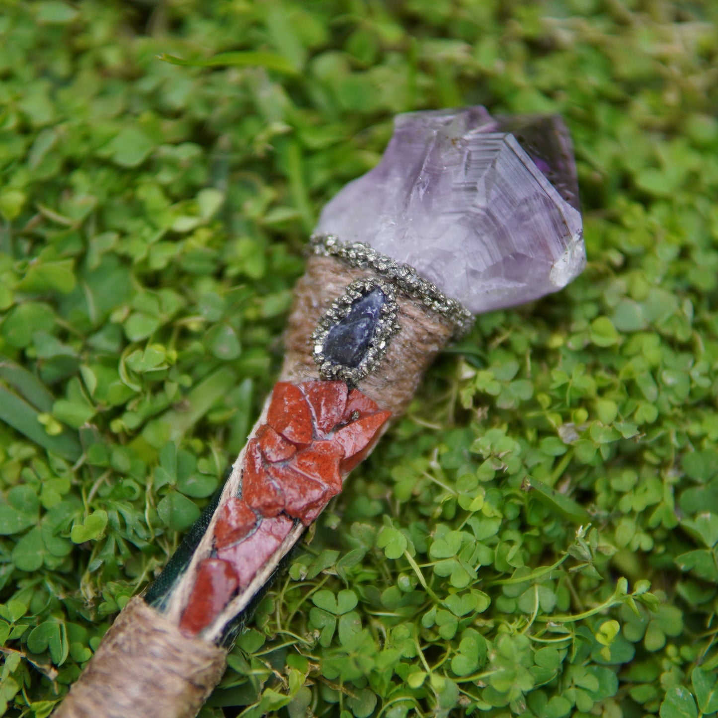 Handmade Healing Crystal Wand - Small (Slim)