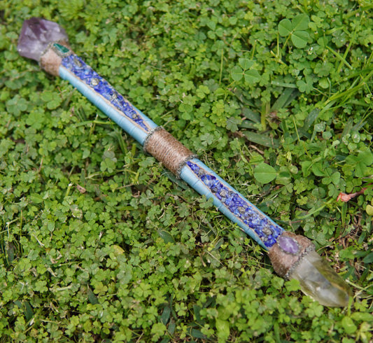 Handmade Healing Crystal Wand - Large