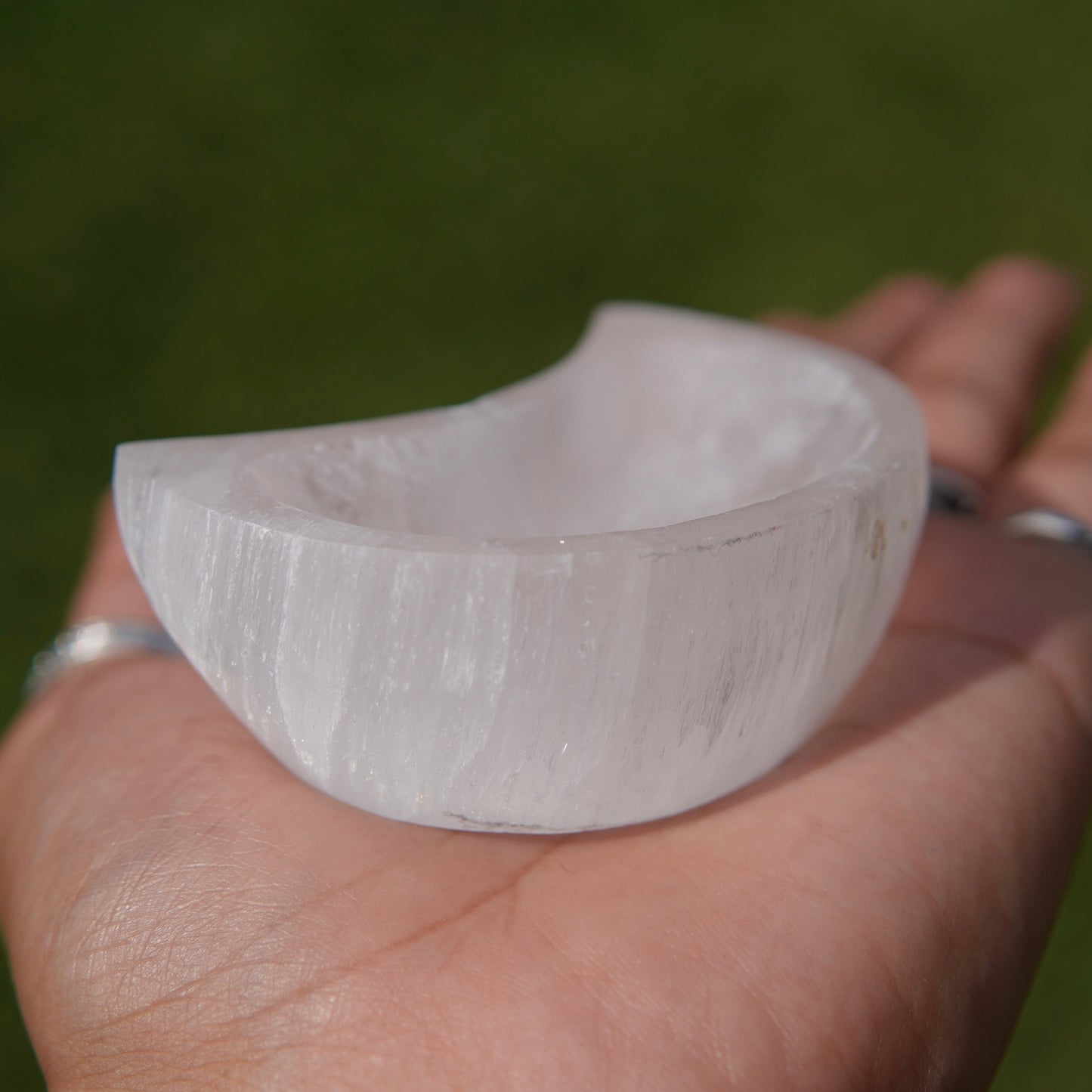 Moon Phase Selenite Bowl