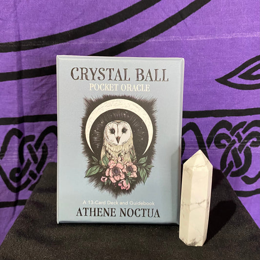 Crystal Ball Pocket Oracle: A 13-Card Deck and Guidebook