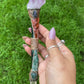 Handmade Healing Crystal Wand - Small (Slim)