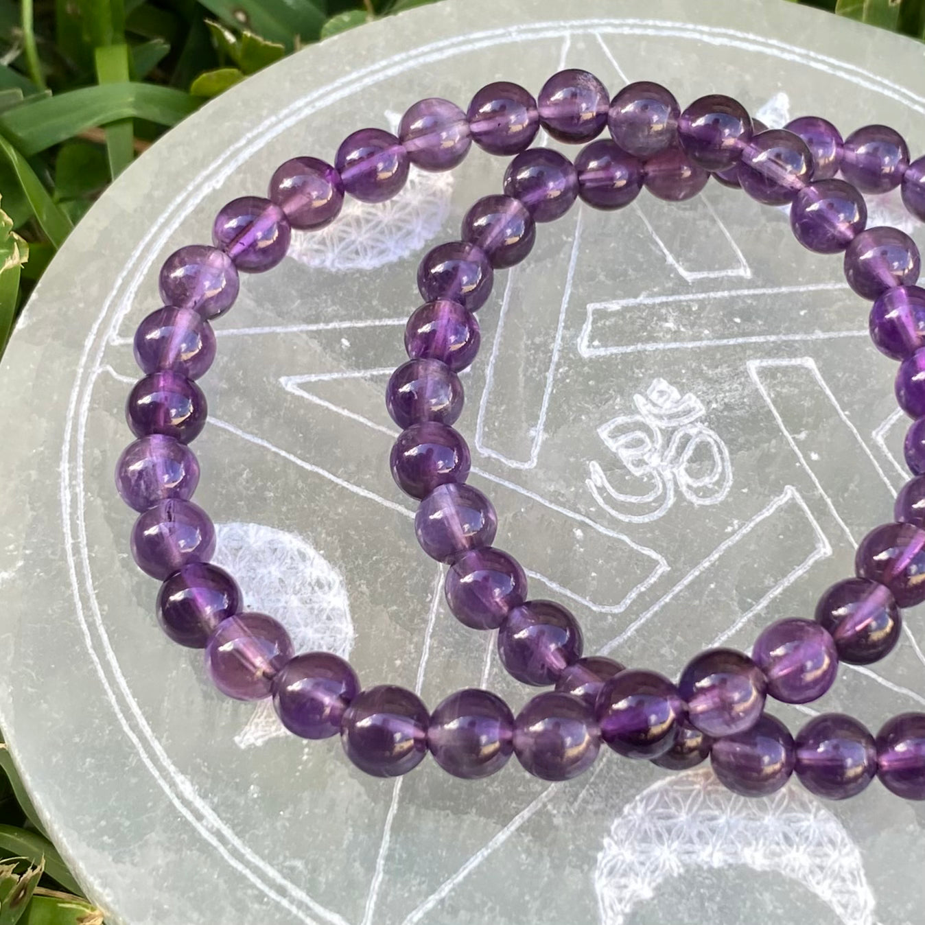 Amethyst Gemstone Bracelet