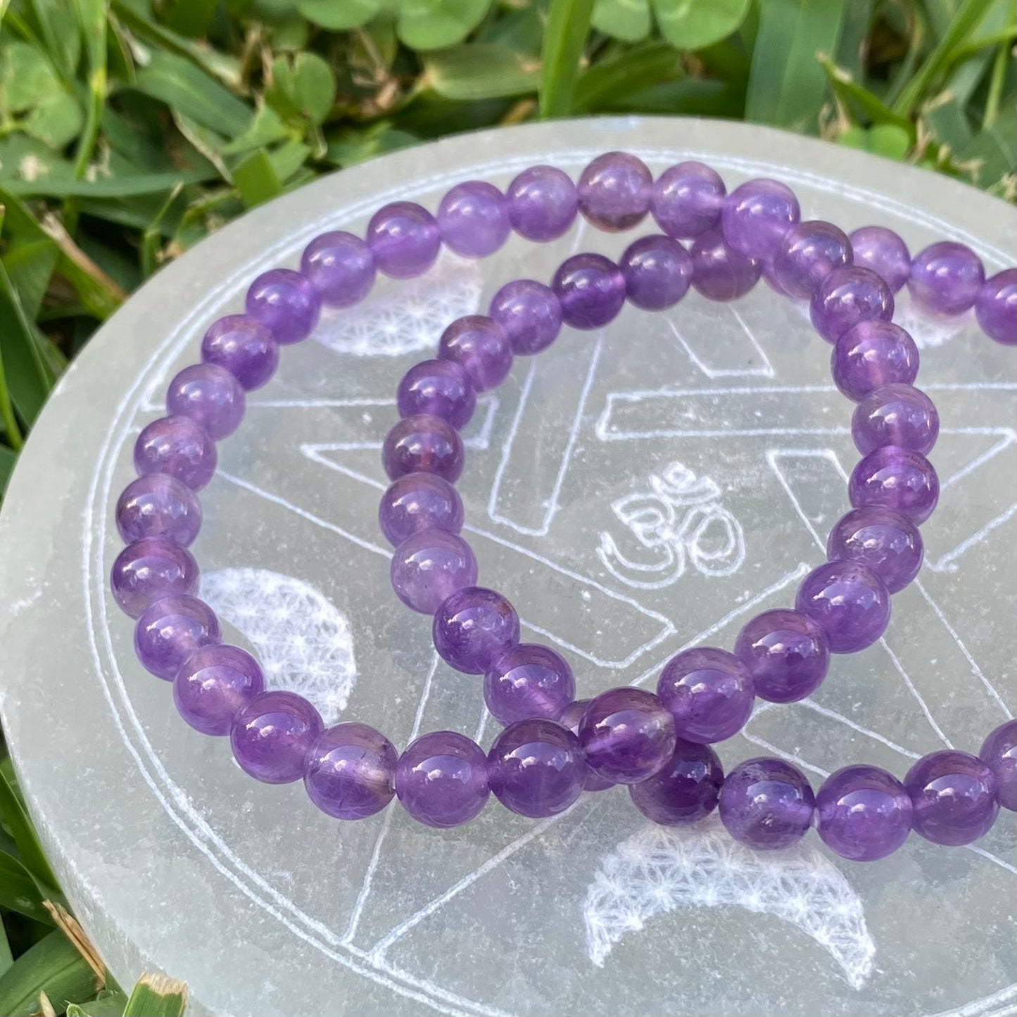 Amethyst (AA Grade) Gemstone Bracelet