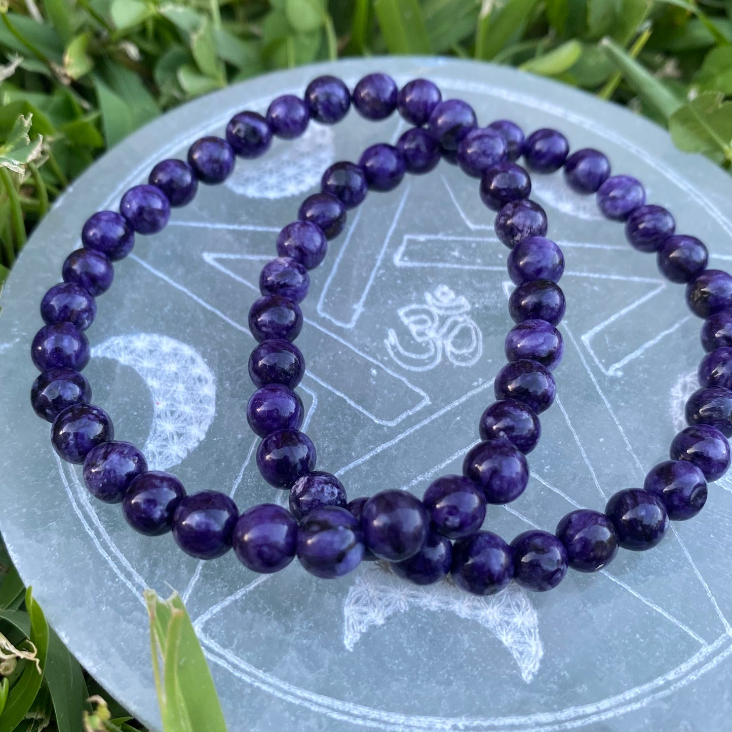 Charoite Gemstone Bracelet