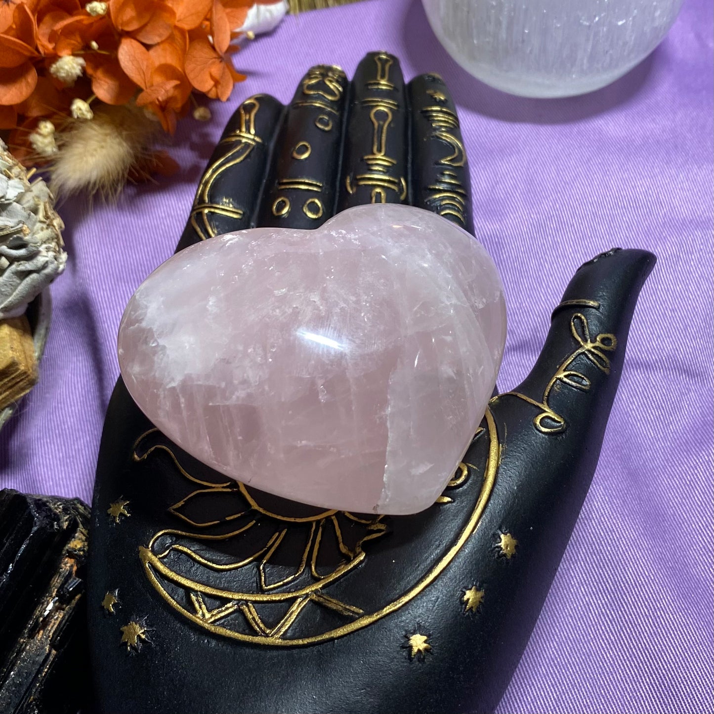 Rose Quartz Hearts