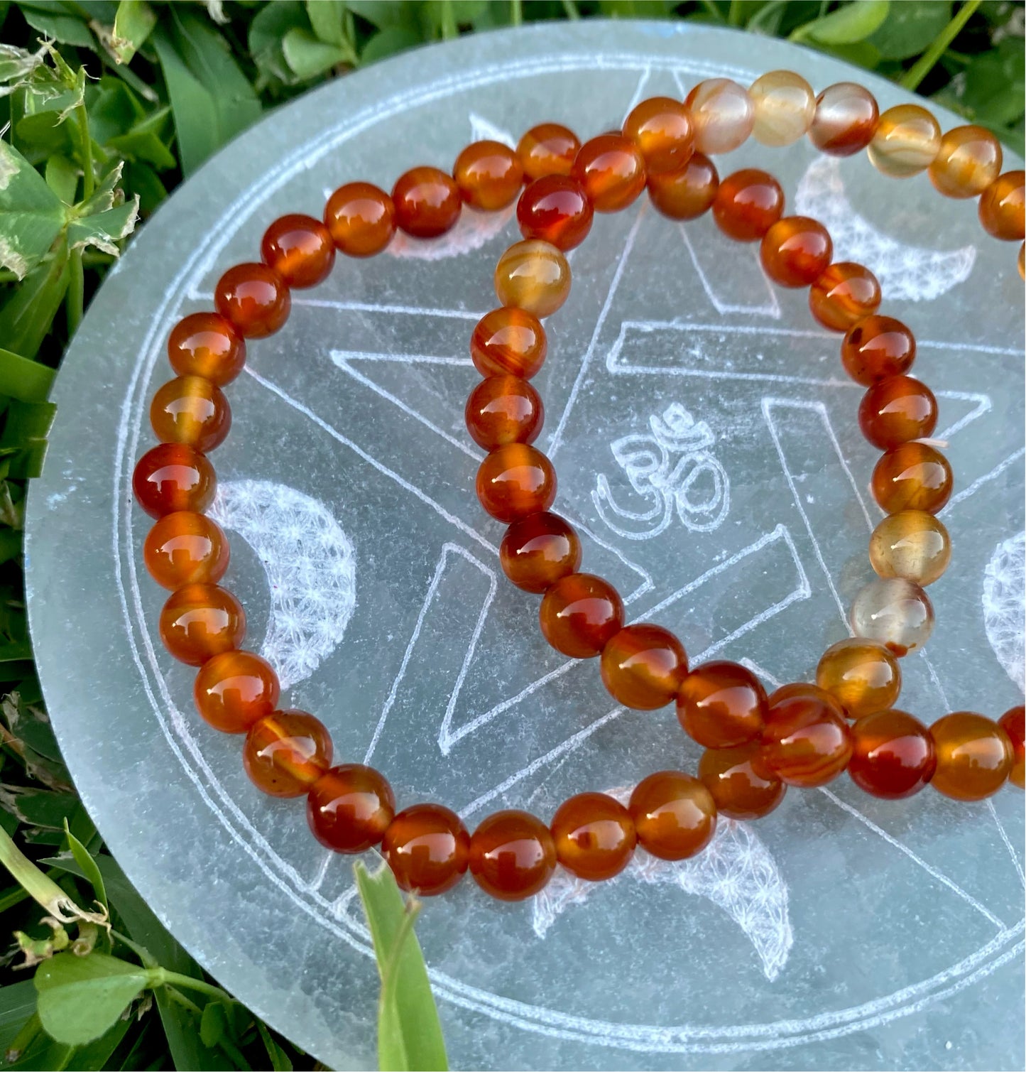 Carnelian Gemstone Bracelet