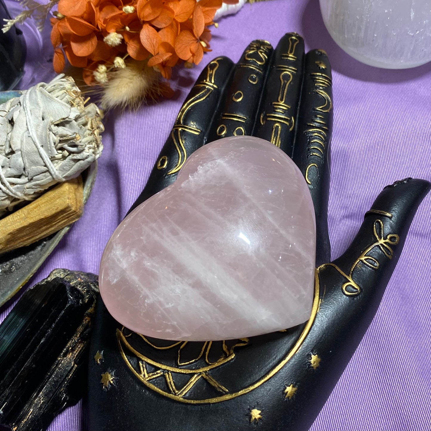 Rose Quartz Hearts