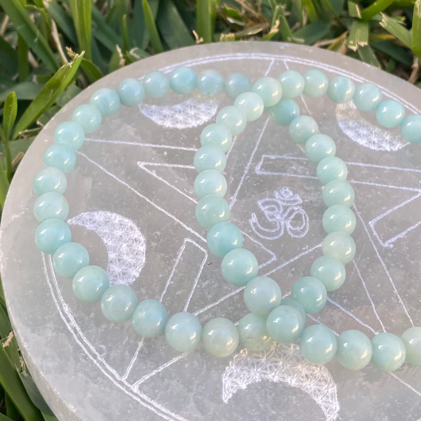 Amazonite (A Grade) Gemstone Bracelet