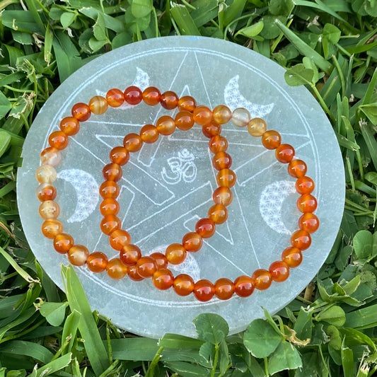 Carnelian Gemstone Bracelet