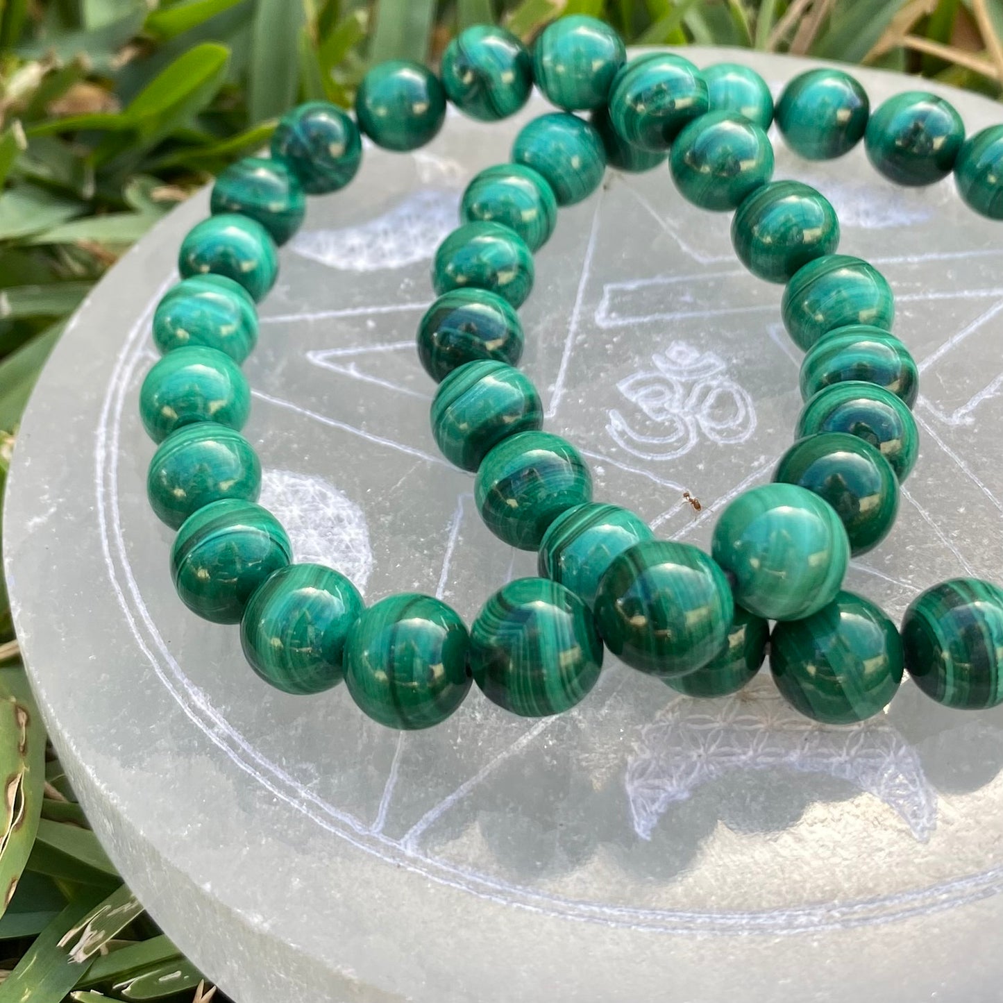 Malachite (African) Gemstone Bracelet