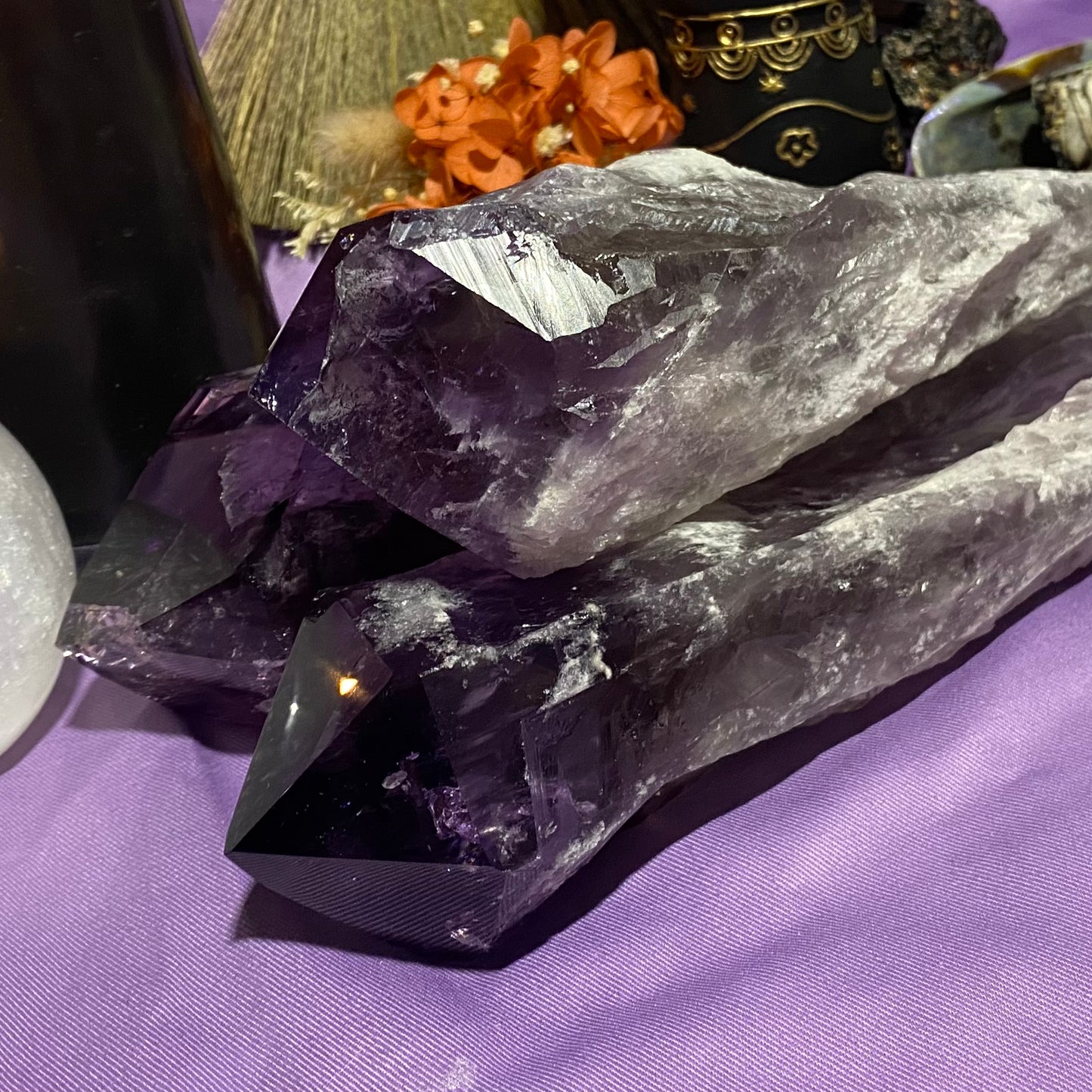 Amethyst Point Wands