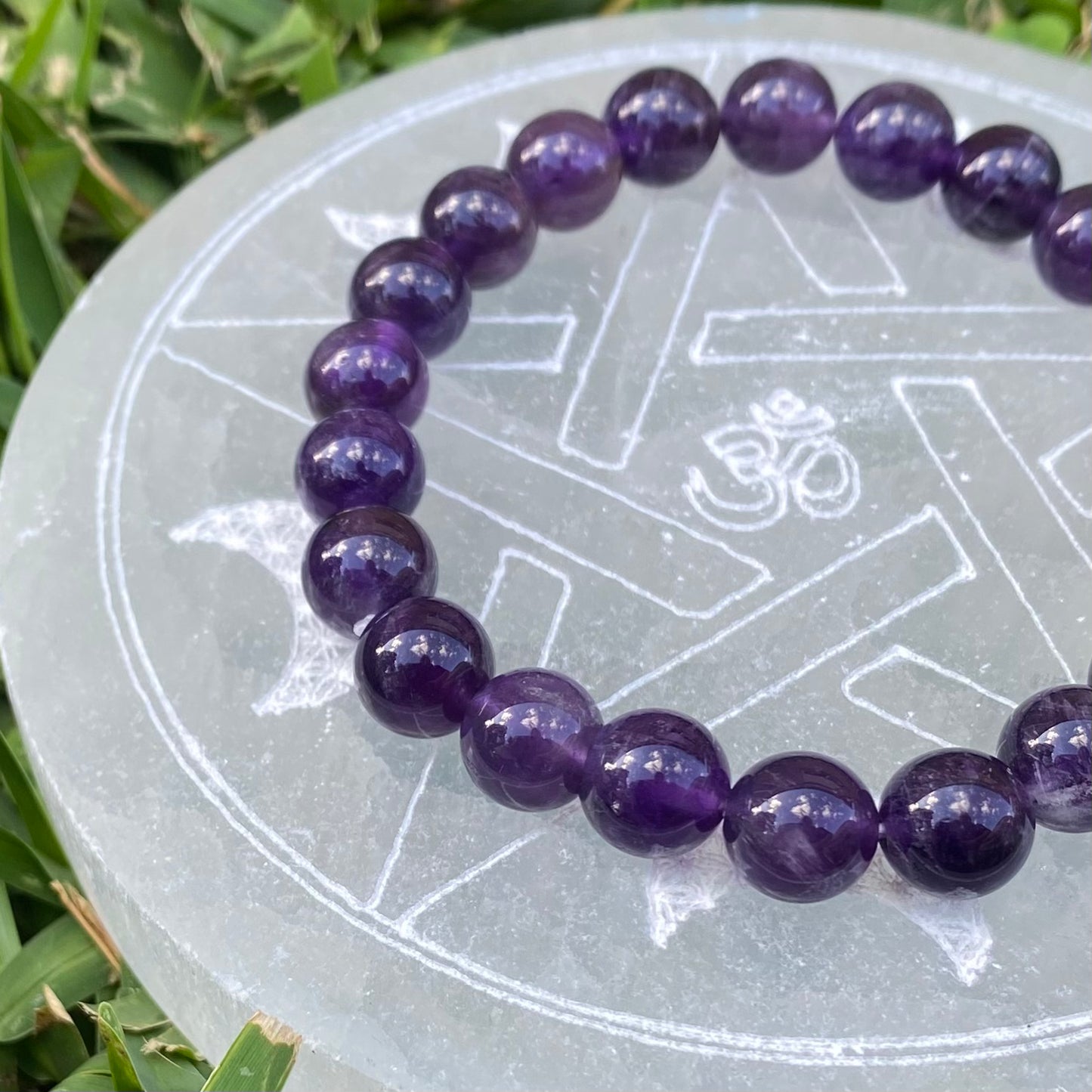 Amethyst Gemstone Bracelet