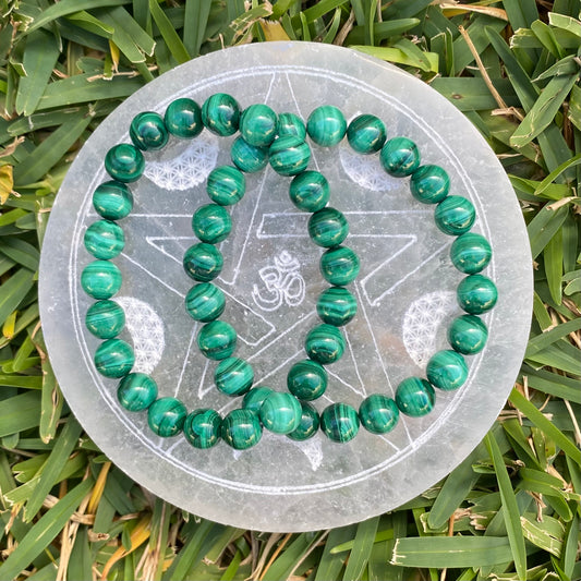 Malachite (African) Gemstone Bracelet