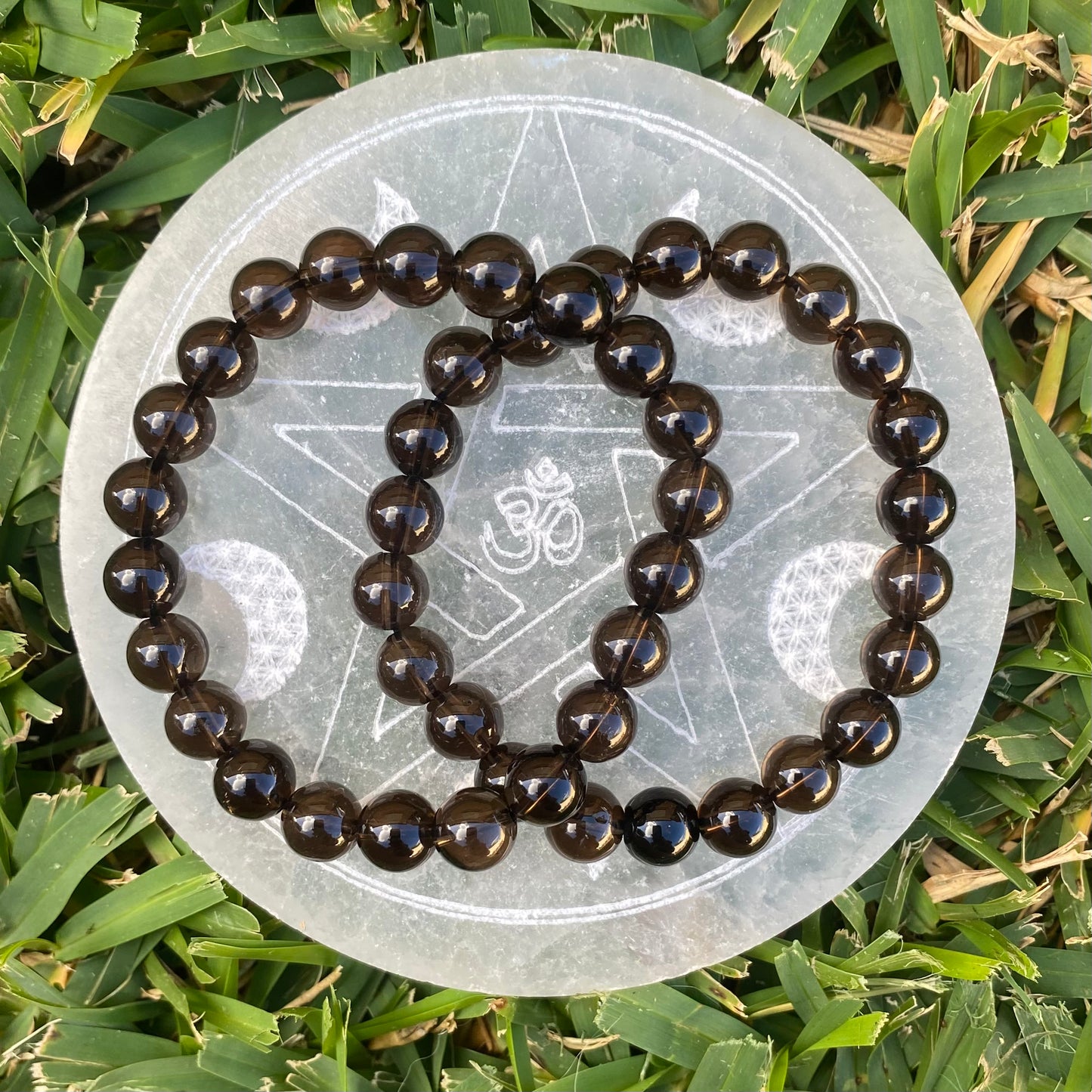 Smoky Quartz (A Grade) Gemstone Bracelet