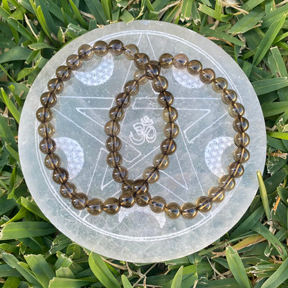 Smoky Quartz (A Grade) Gemstone Bracelet