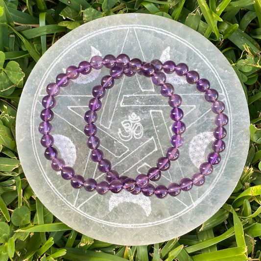 Amethyst Gemstone Bracelet